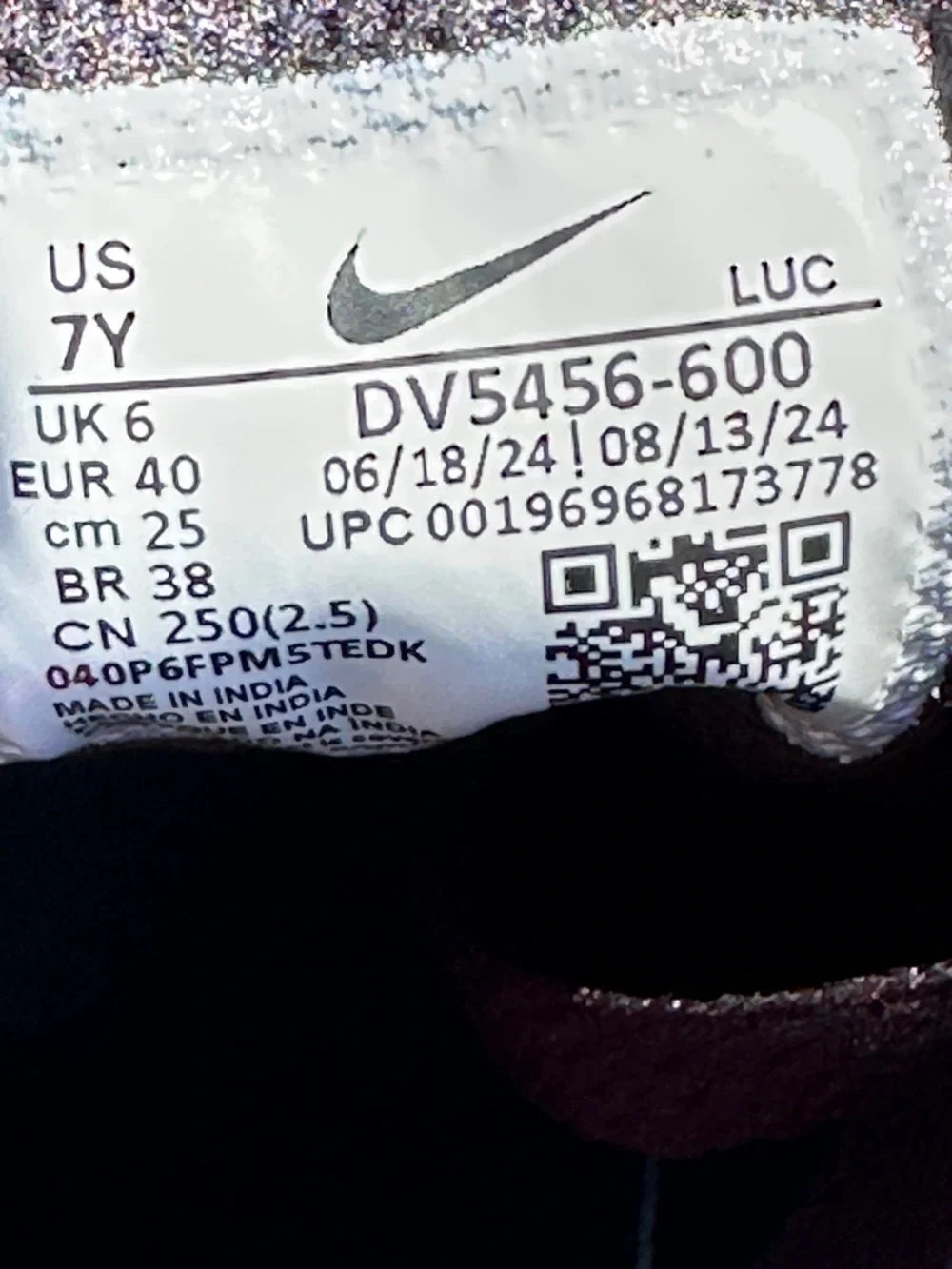Nike Court Borough Recraft Low GS Casual Sneaker Size Youth 7Y (Womens 8.5) NEW